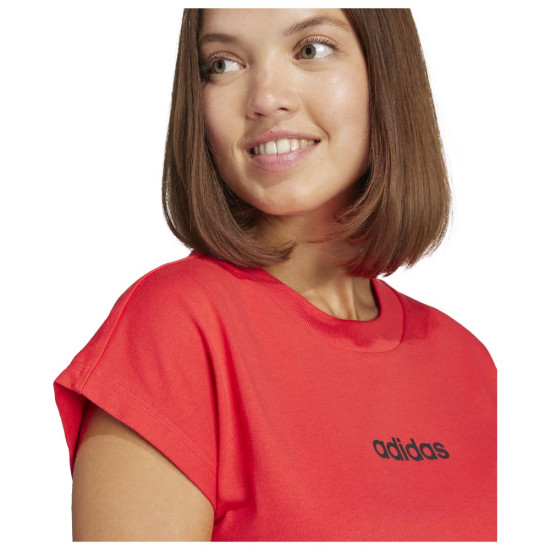 Adidas Γυναικεία κοντομάνικη μπλούζα Essentials Single Jersey Tee